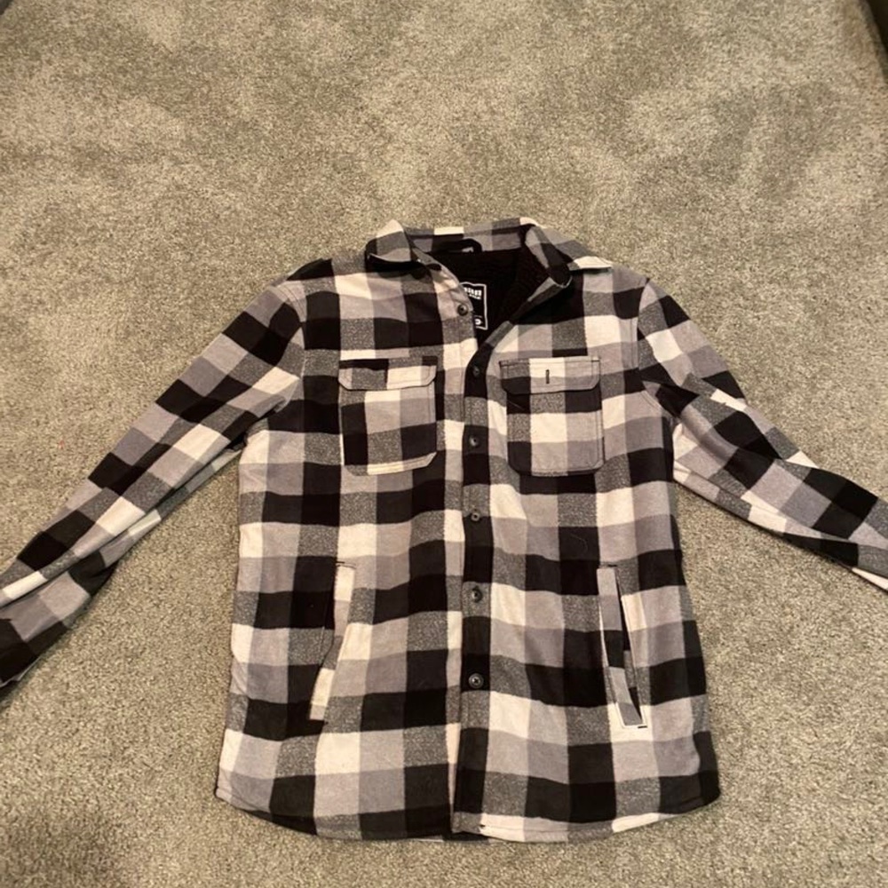 Flannel fleece jacket